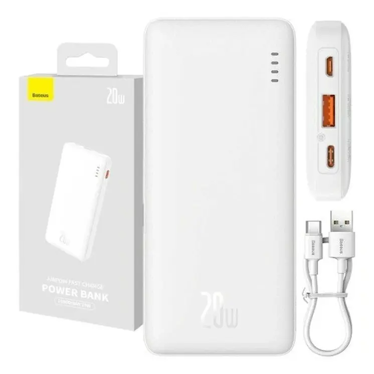 Powerbank Baseus PPQD090002 White 10000 mAh