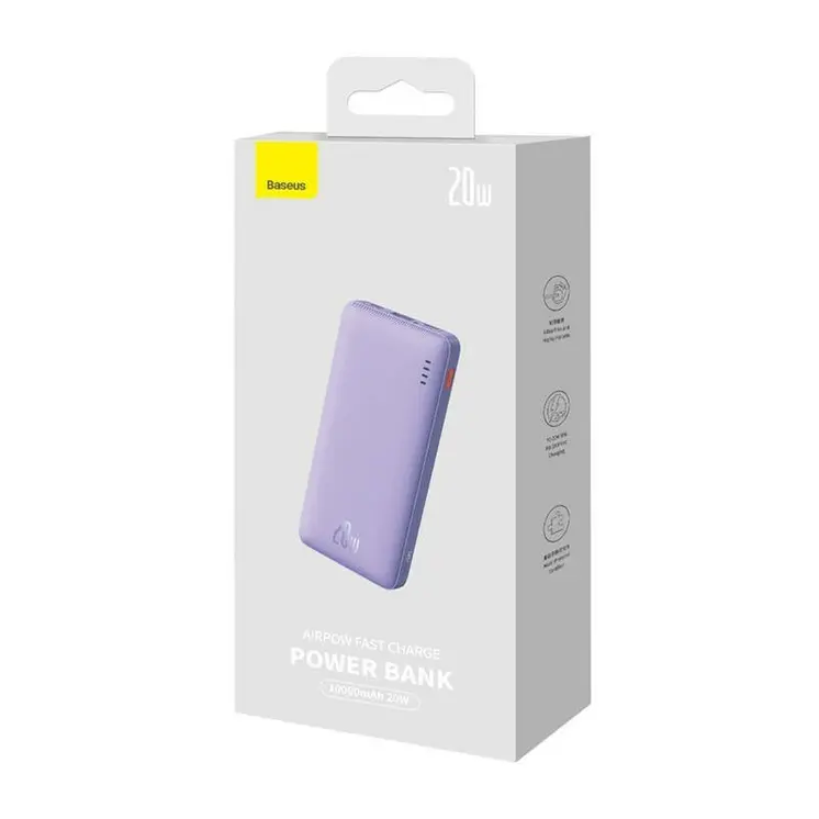 Powerbank Baseus P10022801513-00 Purple 10000 mAh