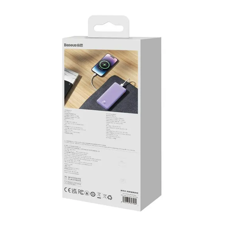 Powerbank Baseus P10022801513-00 Purple 10000 mAh