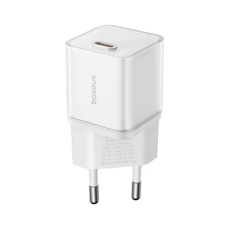 Wall Charger Baseus P10162504213-00 White 30 W