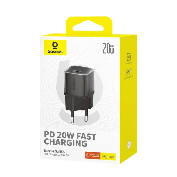 Wall Charger Baseus P10162503113-00 Black 20 W