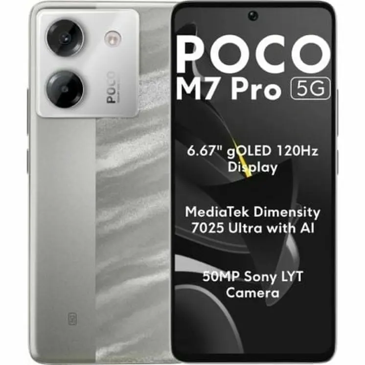 Smartphone Xiaomi 6,67" Octa Core 8 GB RAM 256 GB Silver