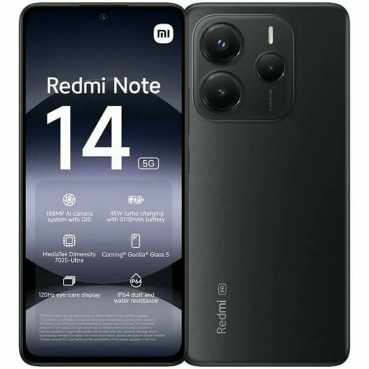 Smartphone Xiaomi MZB0INYEU 6,67" 8 GB RAM 256 GB Black