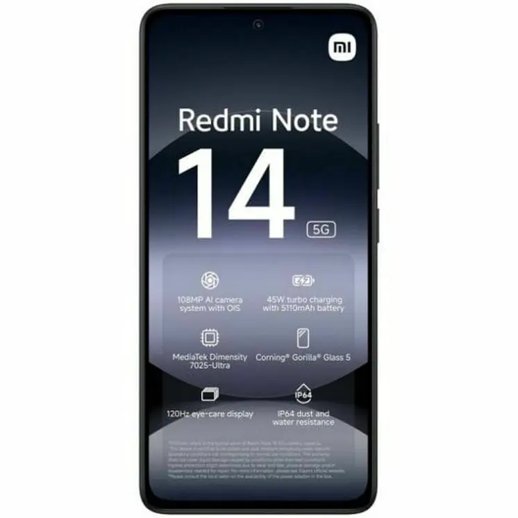 Smartphone Xiaomi MZB0INYEU 6,67" 8 GB RAM 256 GB Black