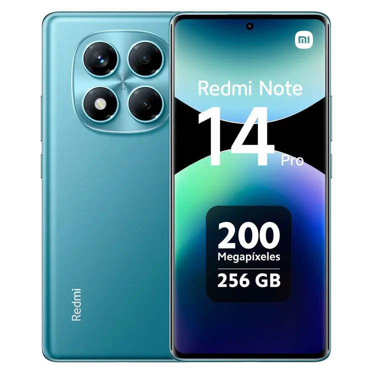 Smartphone Xiaomi Redmi Note 14 Pro 8 GB RAM 256 GB Blue Ocean Blue 6,67"