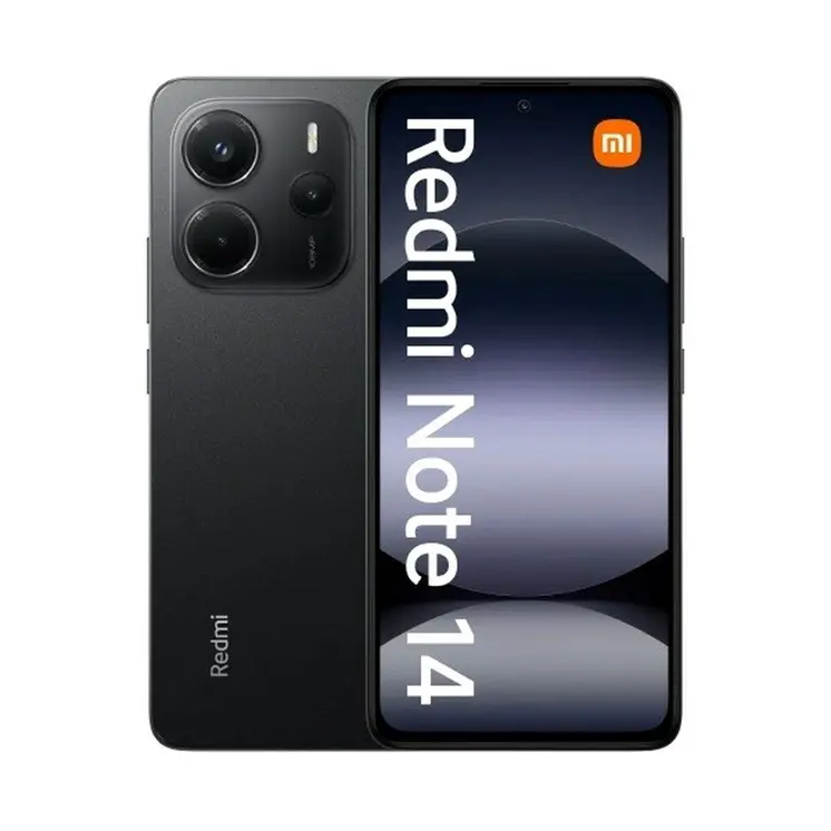 Smartphone Xiaomi Redmi Note 14 6,67" 6 GB RAM 128 GB Black Midnight black
