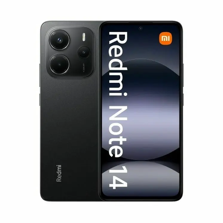 Smartphone Xiaomi Redmi Note 14 6,67" 6 GB RAM 128 GB Black Midnight black