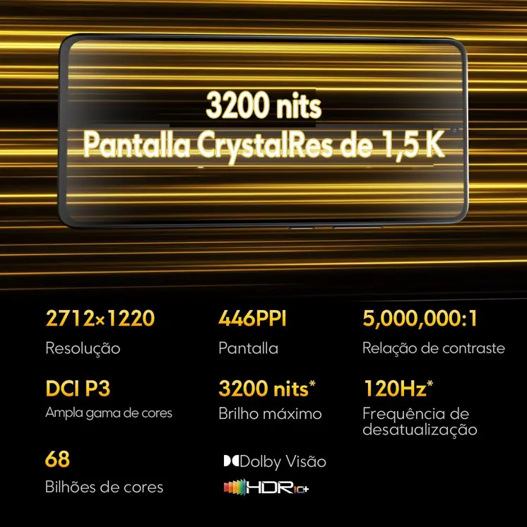 Smartphone Xiaomi XIA-SP POCO X7P 5G 12-256 YE Octa Core 12 GB RAM 256 GB 6,67" Yellow