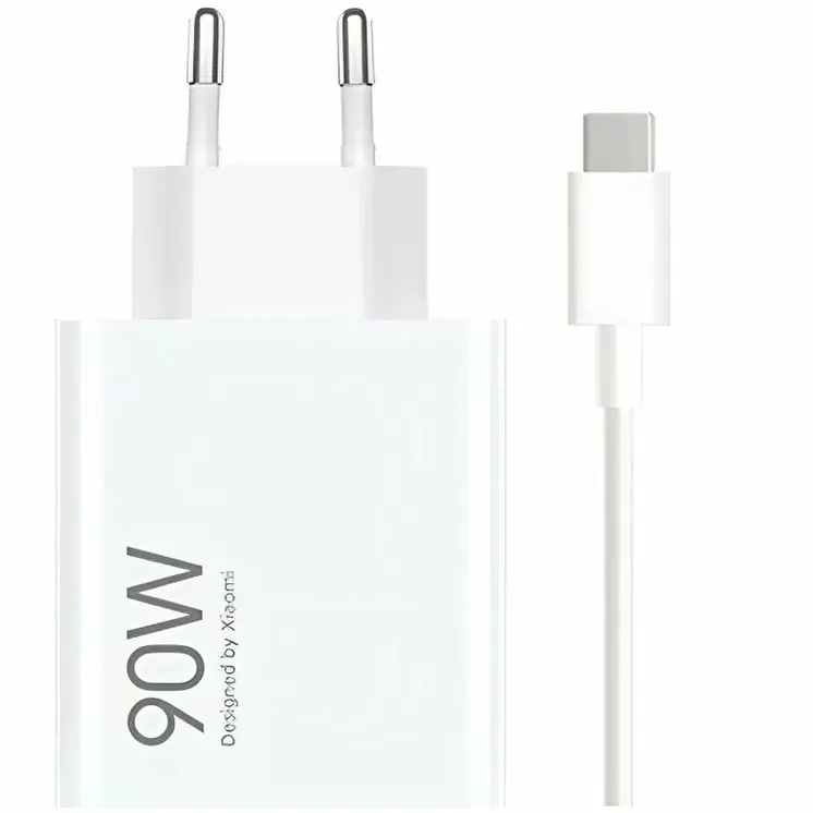 Wall Charger + USB A to USB-C Cable Xiaomi 90W HYPC COM USBA 90 W White