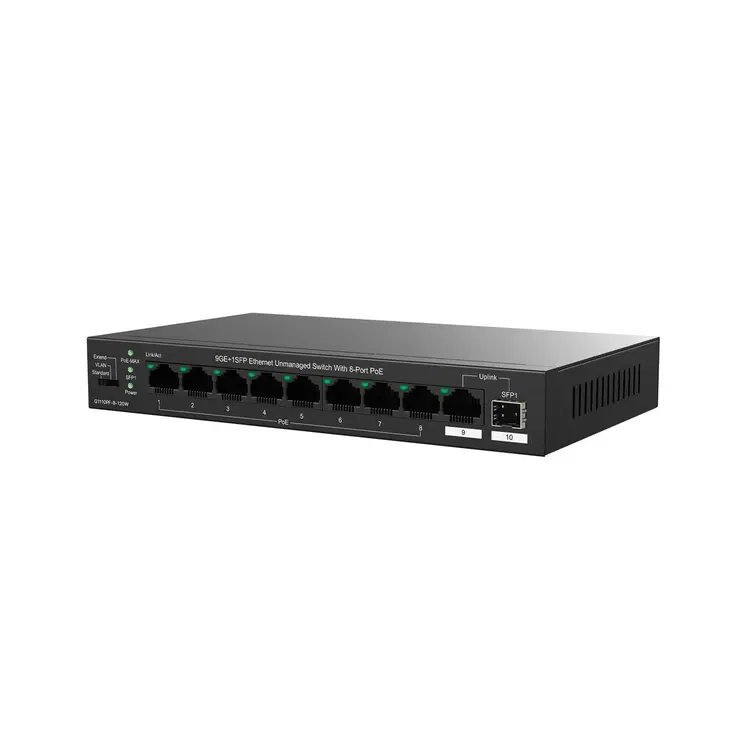 Switch Tenda TEG1110PF-8-120W