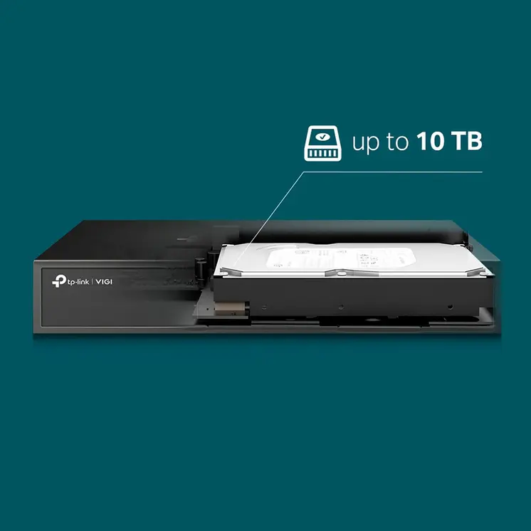 Network Storage TP-Link VIGI NVR1008H Black