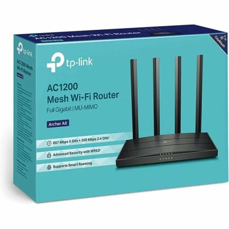 Router TP-Link Archer C6 300 Mbit/s Black