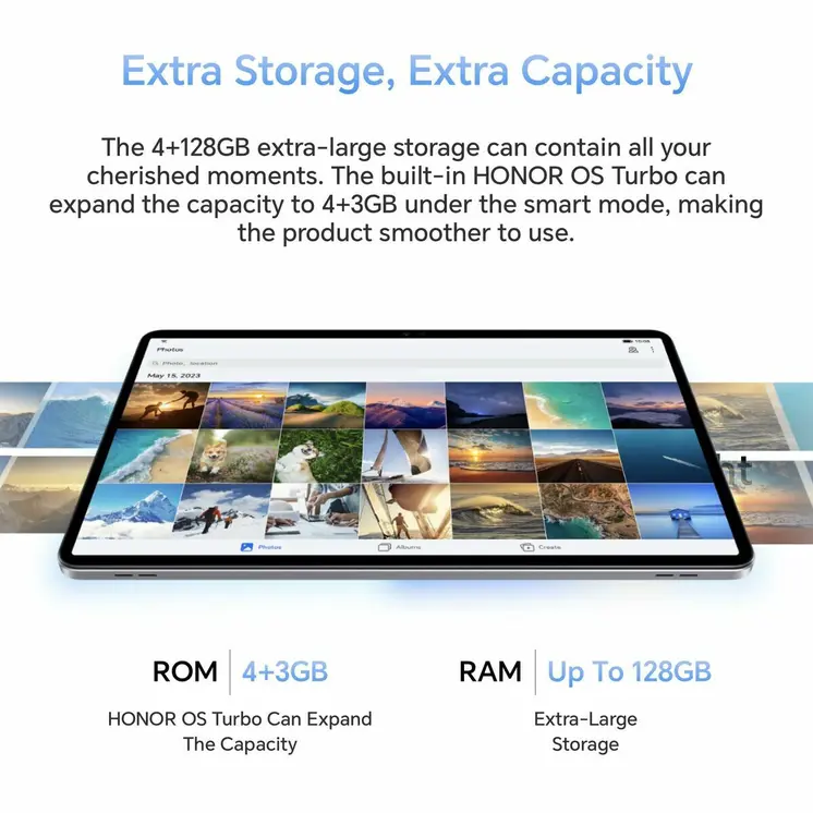Tablet Honor 5301AGHX 11,5" 4 GB RAM 128 GB Grey QUALCOMM SNAPDRAGON 685