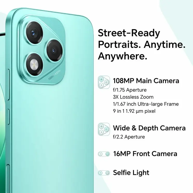 Smartphone Honor 5109BRUW 6,7" 8 GB RAM 256 GB Green