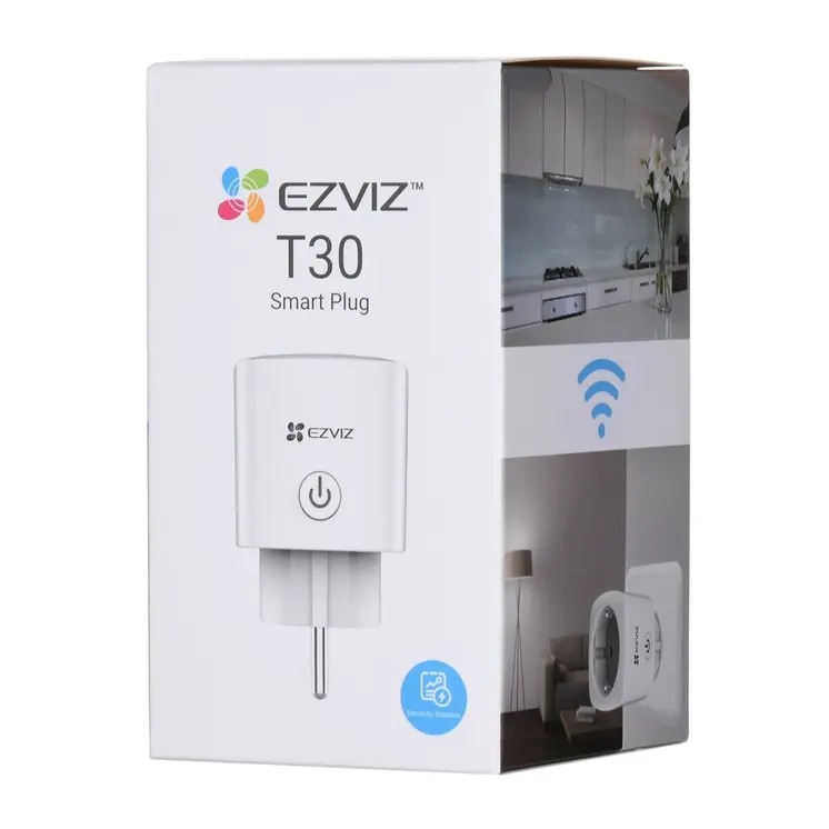 Smart Plug Ezviz T30-10B-EU Wi-Fi 10 A
