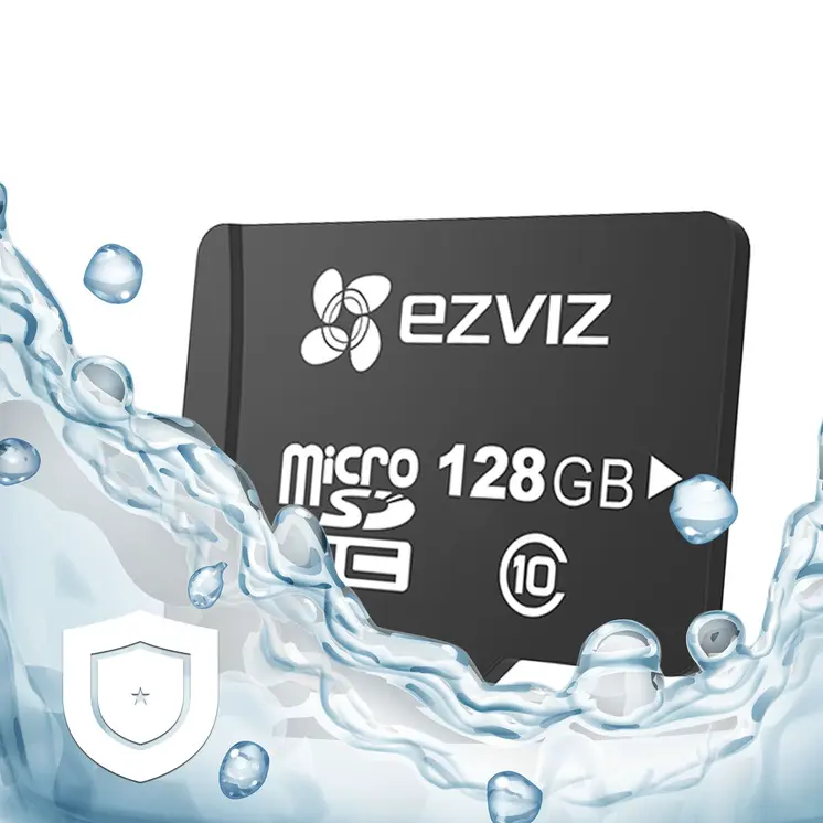 Micro SD Memory Card with Adaptor Ezviz CS-CMT-CARDT128G-D 128 GB