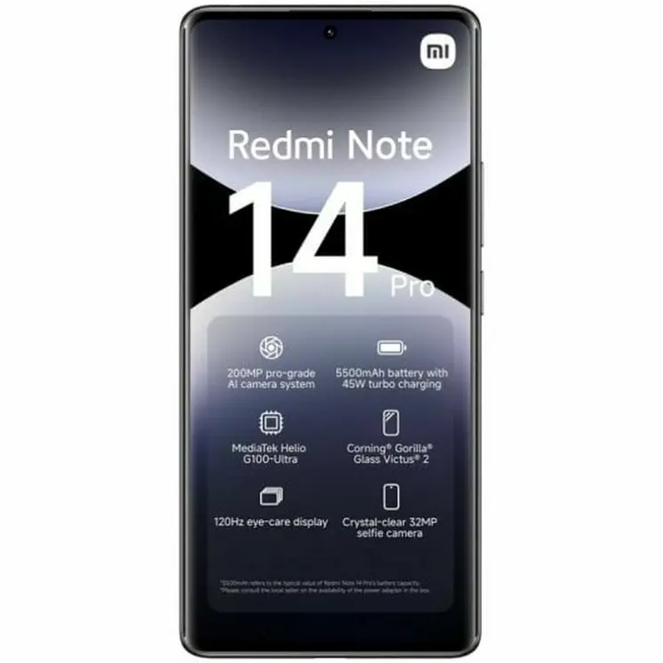 Smartphone Xiaomi 6,67" 8 GB RAM 256 GB Black