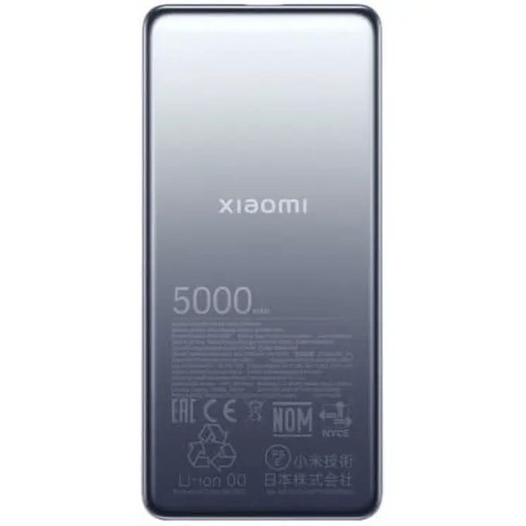 Powerbank Xiaomi Blue Silver