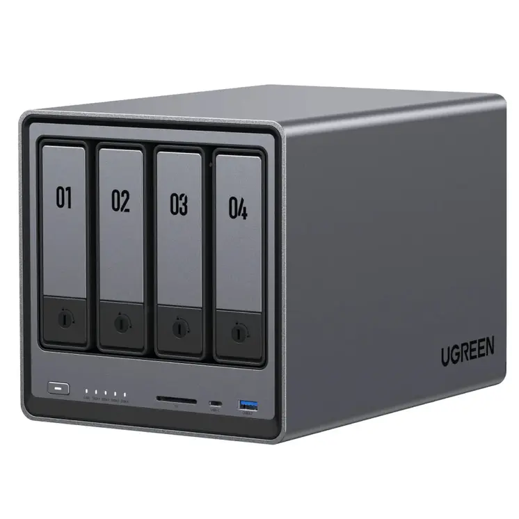 NAS Network Storage Ugreen DXP4800 Black Intel Celeron N100