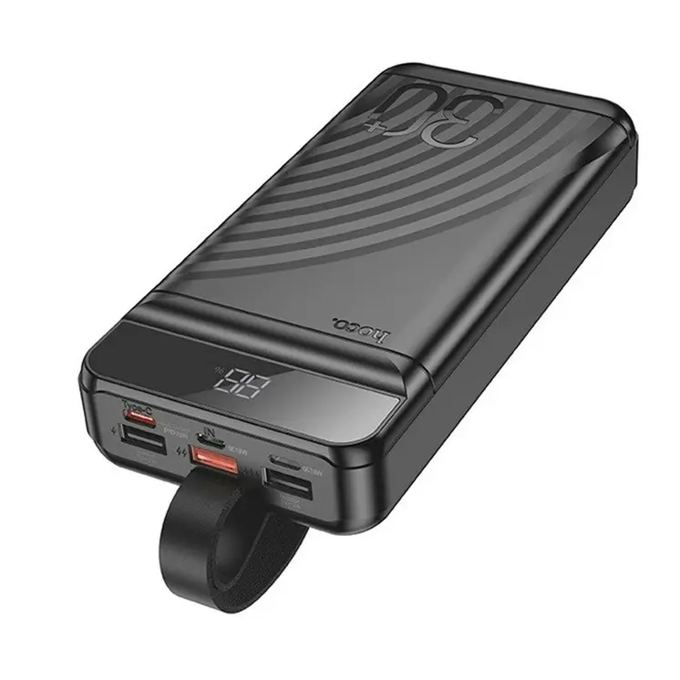Powerbank Hoco J123B black Black 30000 mAh