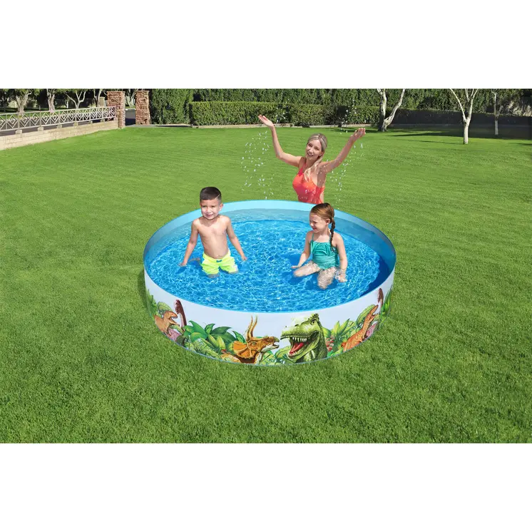Inflatable Paddling Pool for Children Bestway Dinosaurs 183 x 38 cm