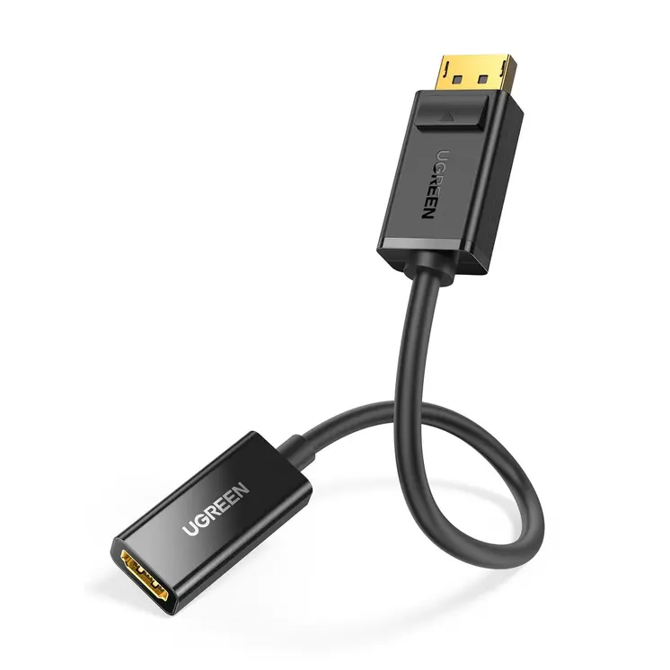 DisplayPort to HDMI Adapter Ugreen 40362 25 cm Black