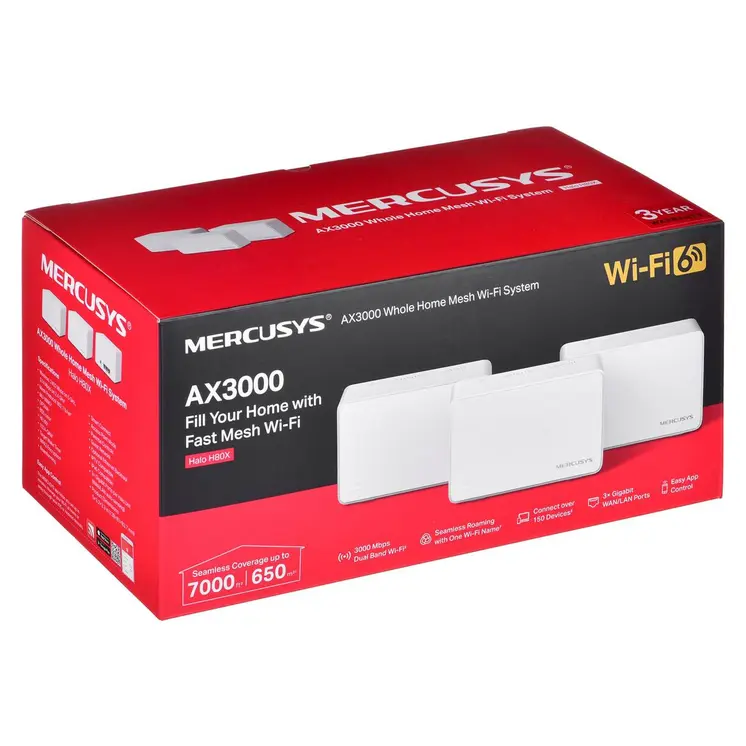 Access point Mercusys HALOH80X-3PK