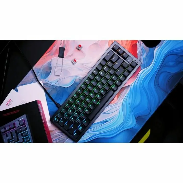 Keyboard and Mouse Cherry CXK5V2RGBCPTBLACKRFR