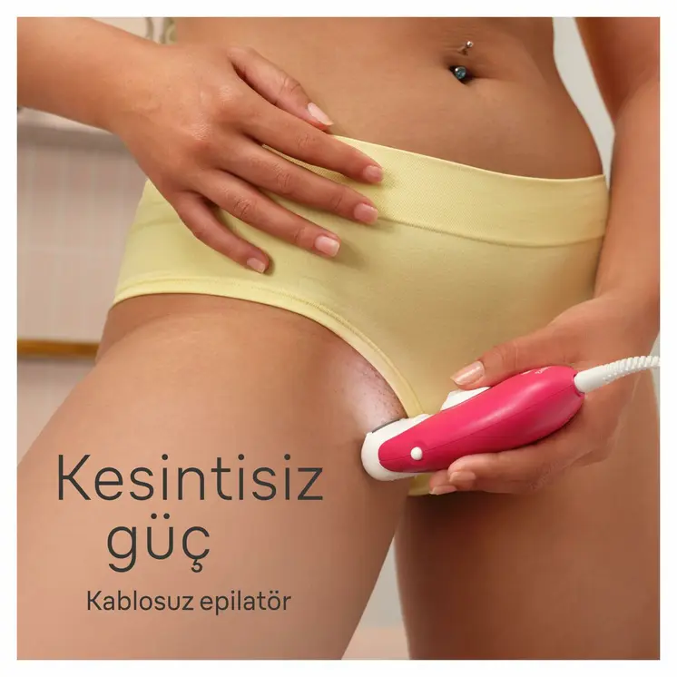 Electric Hair Remover Braun SE3-202 Fuchsia