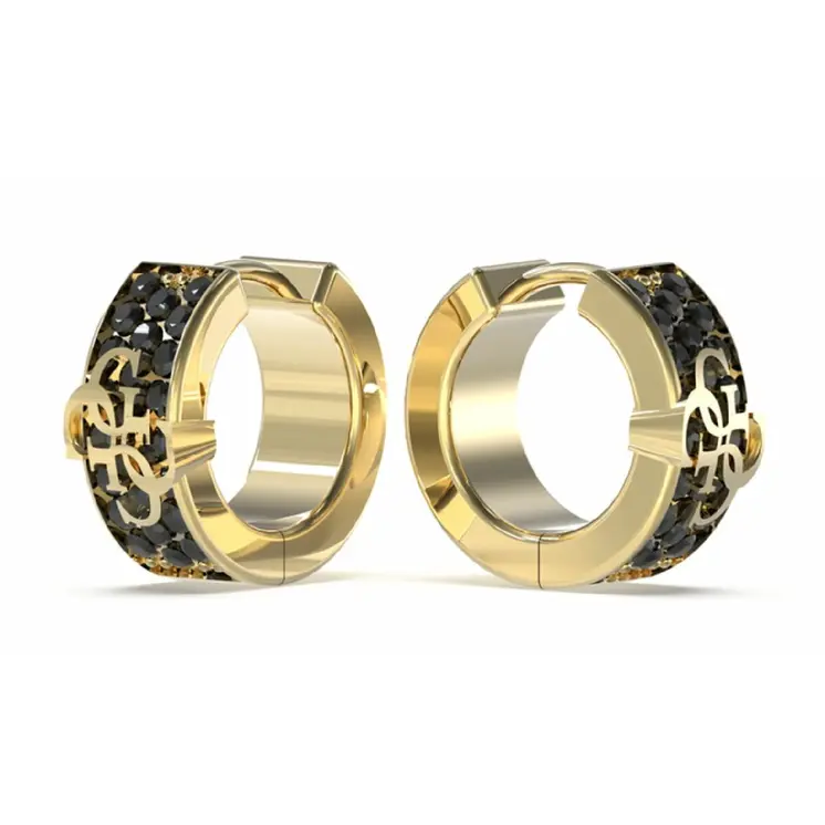 Ladies' Earrings Guess JUME03233JWYGBKT-U Stainless steel 1 cm