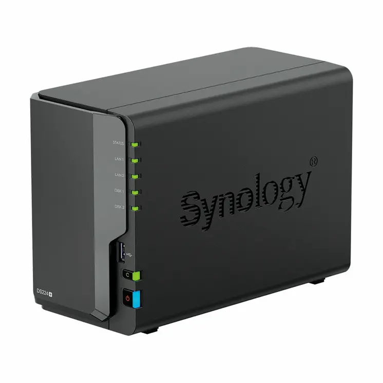 NAS Network Storage Synology Black Intel Celeron J4125
