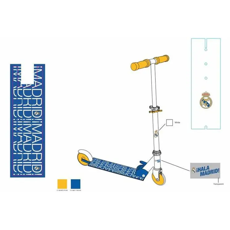 Scooter Unice Toys Aluminium 80 x 55,5 x 9,5 cm