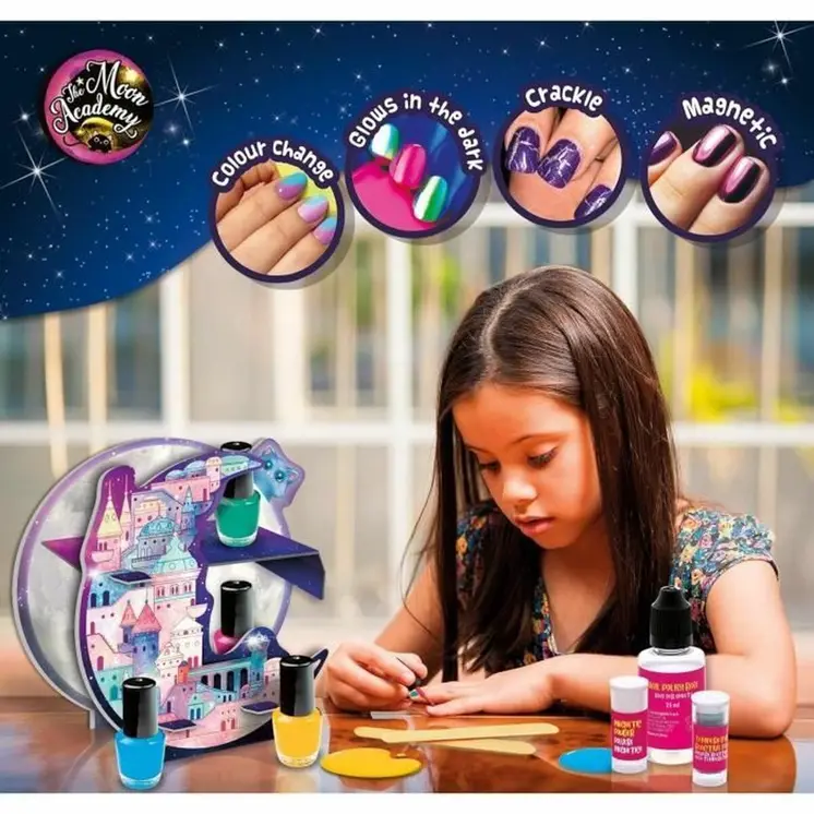 Manicure Set Lisciani Giochi The Moon Academy Monn NailArt