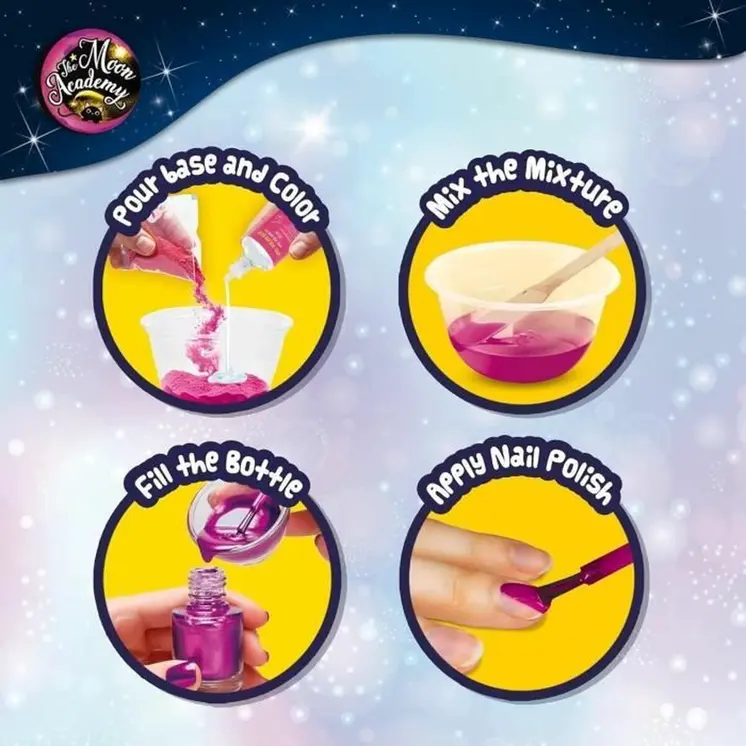 Manicure Set Lisciani Giochi The Moon Academy Monn NailArt