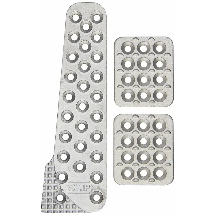 Pedals OMP OA/1020 Aluminium Length 3 Pieces