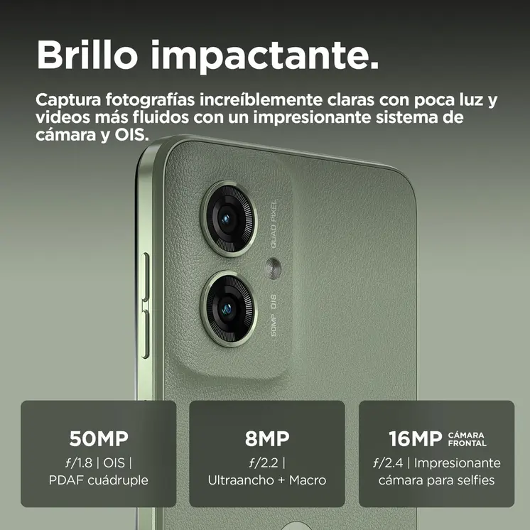 Smartphone Motorola Moto G55 5G DS 8 GB RAM 256 GB Green