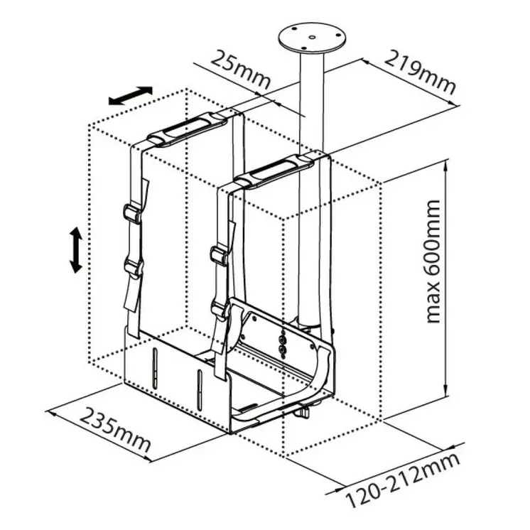 CPU Stand Techly 102246