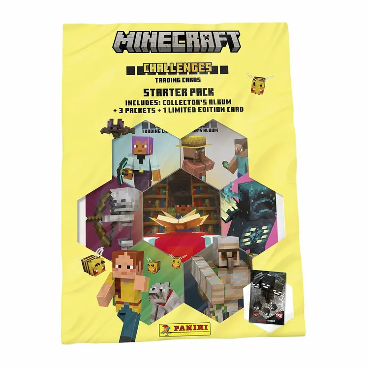 Pack of stickers Panini Minecraft TC 4