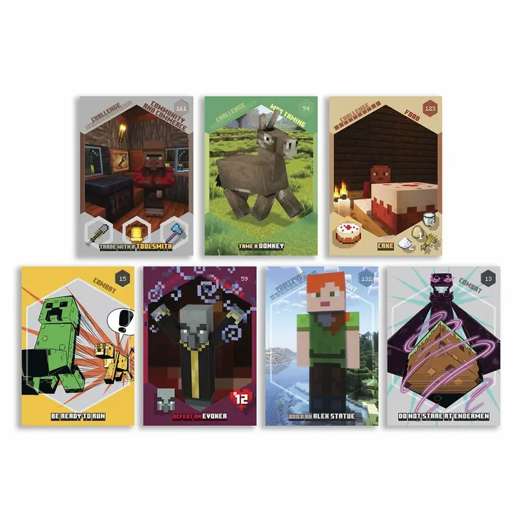 Pack of stickers Panini Minecraft TC 4