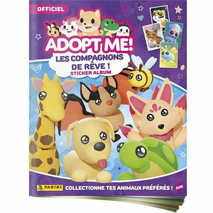 Pack of stickers Panini ¡Adoptame! Roblox