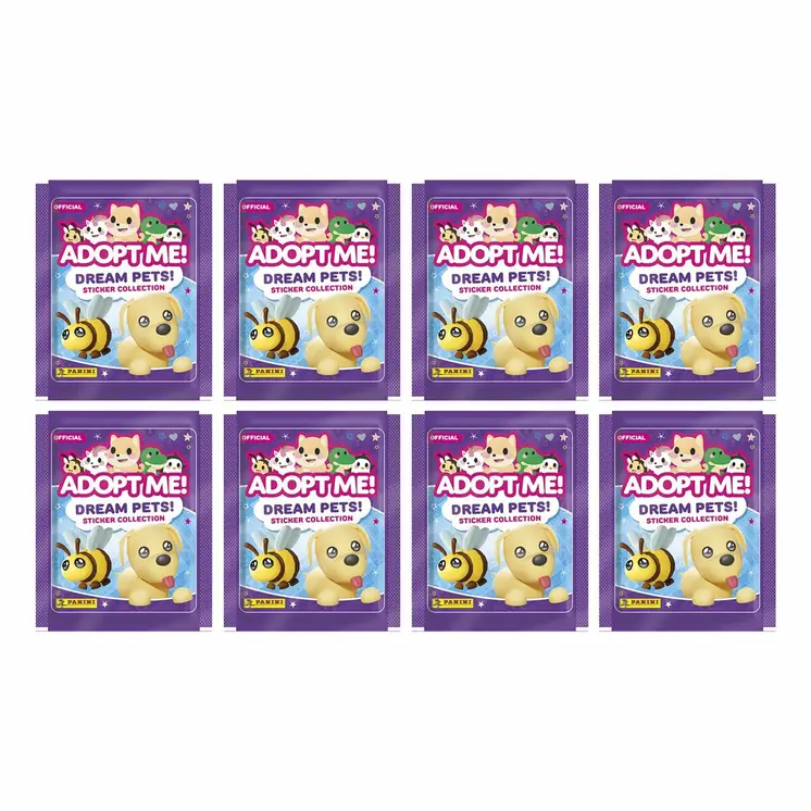 Pack of stickers Panini ¡Adoptame! Roblox