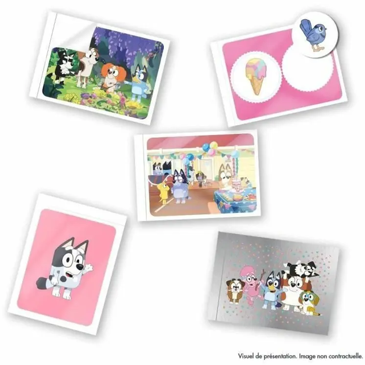 Pack of stickers Panini Bluey 2