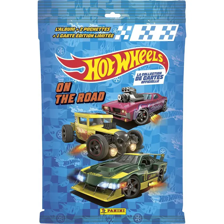 Pack of stickers Panini Hot Wheels TC