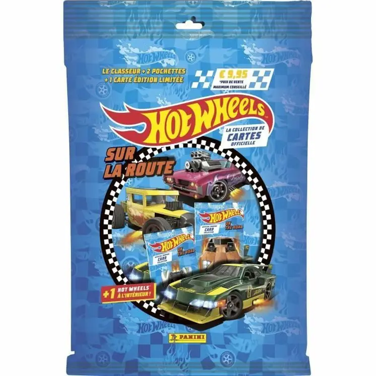 Pack of stickers Panini Hot Wheels TC