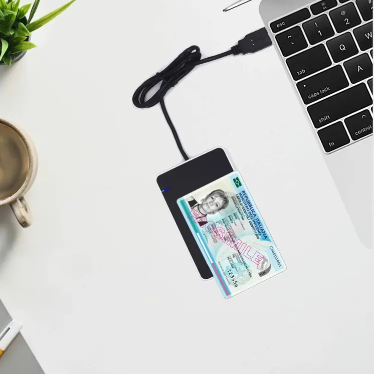 External Card Reader Ewent EW1053 Black