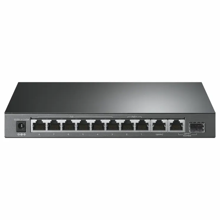 Switch TP-Link TL-SG1210PP Black