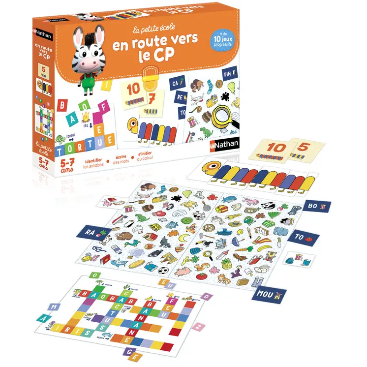 Board game Nathan The little school - On the way to CP! (FR)