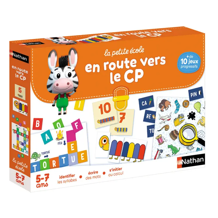 Board game Nathan The little school - On the way to CP! (FR)