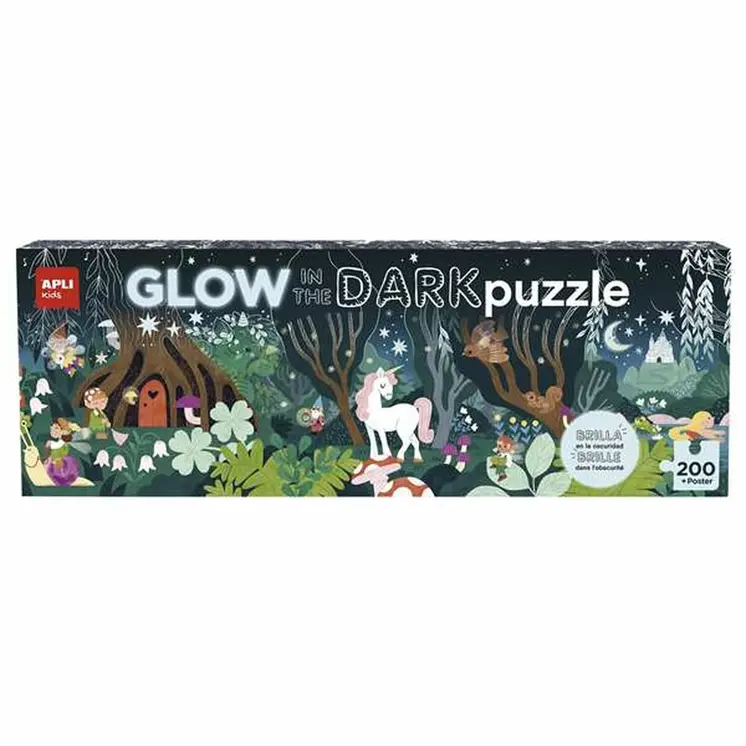 Puzzle Apli  Glow In The Dark  200 Pieces
