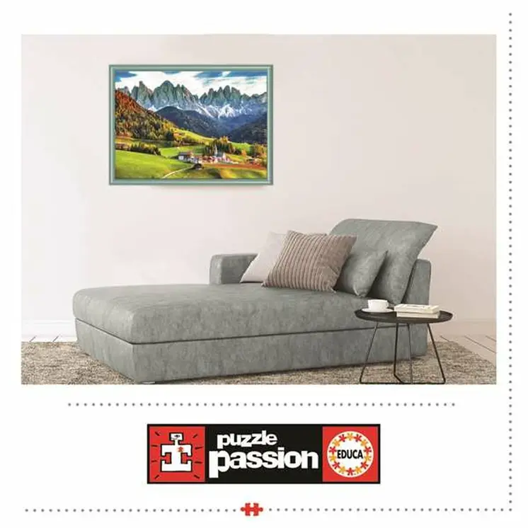 Puzzle Educa Autumn in the Dolomites 2000 Pieces